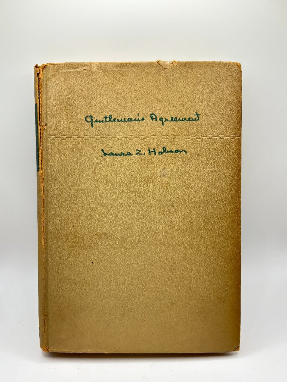 Gentleman's Agreement Laura Z. Hobson 1947 VTG Hardcover Junk Journal Ephemera